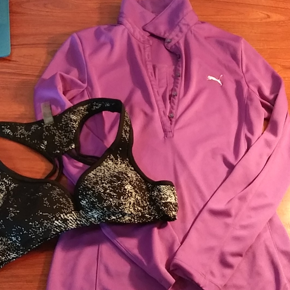 Koral Activewear Sports Bra & Puma Long Sleeve